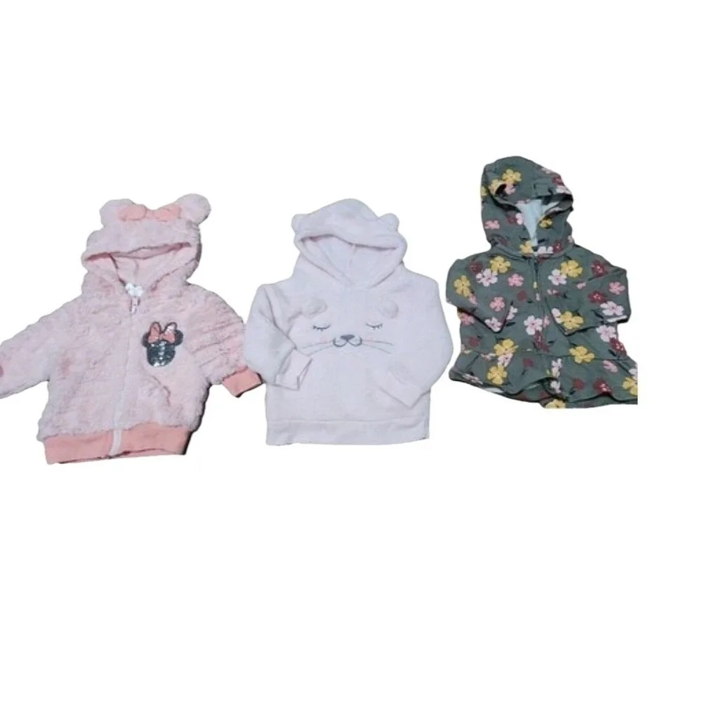 EUC Huge Assorted Lot Bundle Baby Girls ALLSEASON Clothing 20Pc Sz 12-18Months
